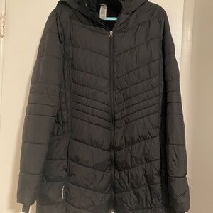 Champion Women's Black Puffer Jacket